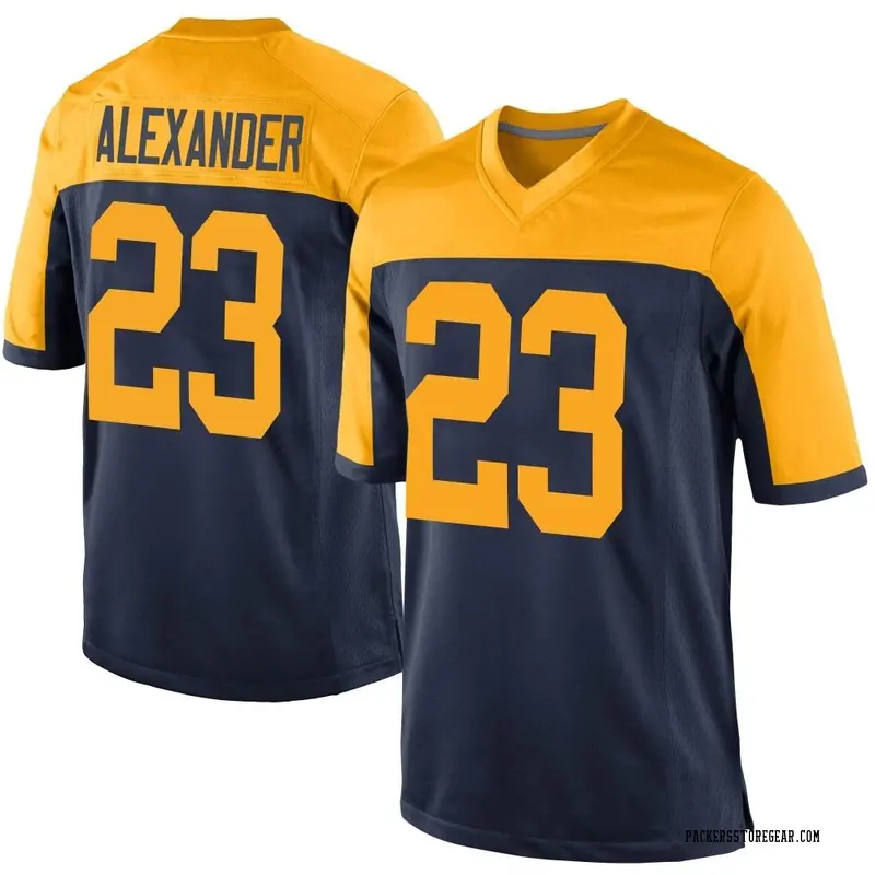 Jaire Alexander Green Bay Packers Nike Atmosphere Fashion Game Jersey - Gray