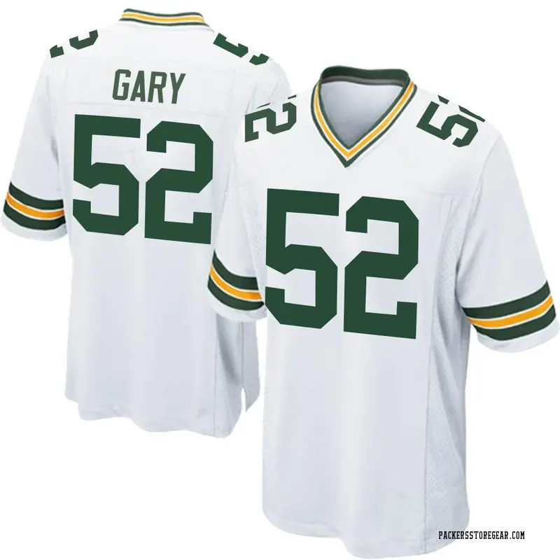 Packers #52 Rashan Gary Away Womens Nike Game Jersey 2XL White