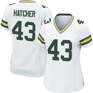 Women's Green Bay Packers Broughton Hatcher White Game Jersey By Nike