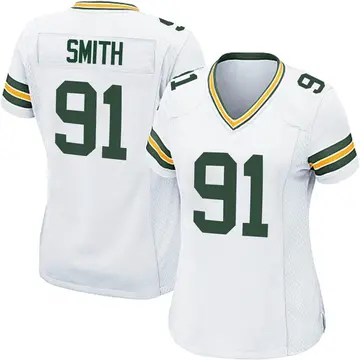 Green Bay Packers Nike Home Game Jersey - Green - Preston Smith