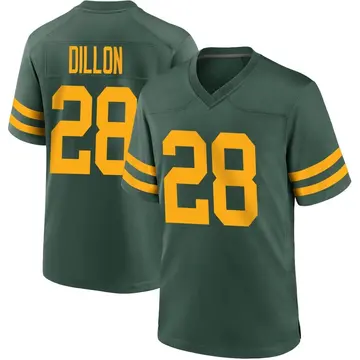 Green Bay Packers A.J. Dillon 28 White Vapor Limited Jersey - Bluefink