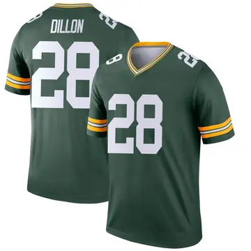 Green Bay Packers #28 A.J. Dillon Home Toddler Nike Game Jersey at the  Packers Pro Shop