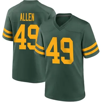 Youth Green Bay Packers Austin Allen Green Game Alternate Jersey By Nike