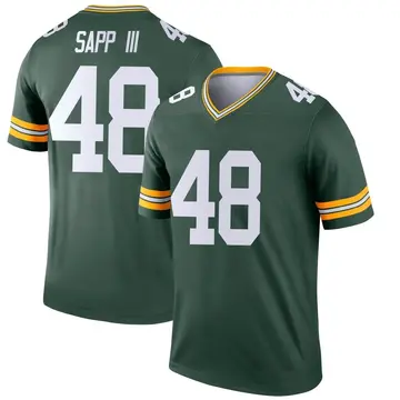 Youth Green Bay Packers Benny Sapp III Green Legend Jersey By Nike