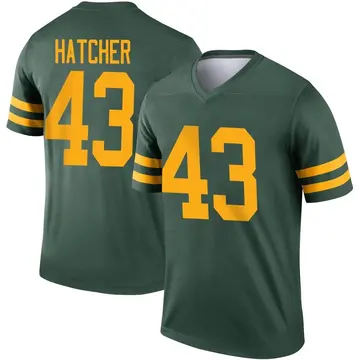 Youth Green Bay Packers Broughton Hatcher Green Legend Alternate Jersey By Nike