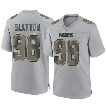 Chris Slayton Men's Nike Green Bay Packers Alternate Custom Jersey