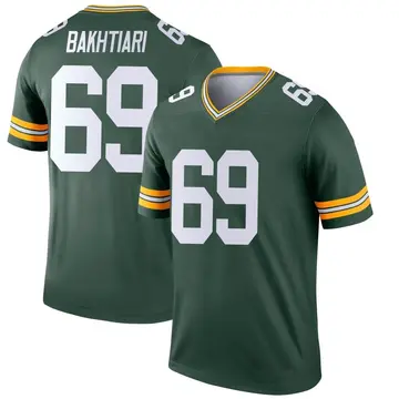 Green Bay Packers #69 David Bakhtiari Nike Away Game Jersey at the Packers  Pro Shop