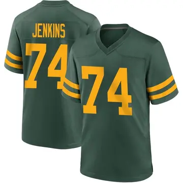 Youth Green Bay Packers Elgton Jenkins Green Game Alternate Jersey By Nike