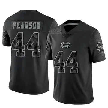 Youth Green Bay Packers Henry Pearson Black Limited Reflective Jersey By Nike