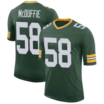 Youth Green Bay Packers Isaiah McDuffie Green Limited Classic Jersey By Nike