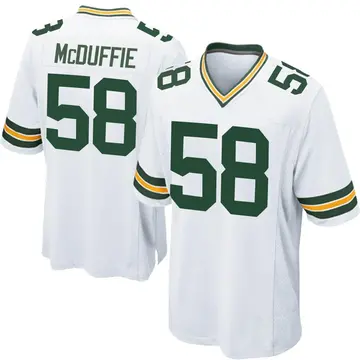 Youth Green Bay Packers Isaiah McDuffie White Game Jersey By Nike