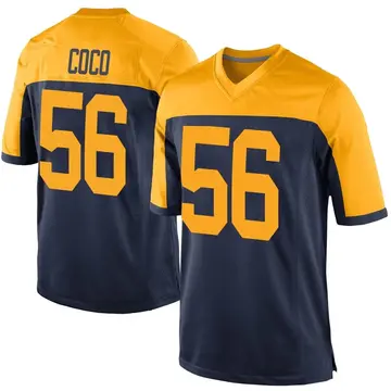 Jack Coco Youth Green Bay Packers Nike Color Rush Jersey - Legend White