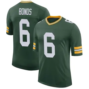 Youth Green Bay Packers Jadakis Bonds Green Limited Classic Jersey By Nike