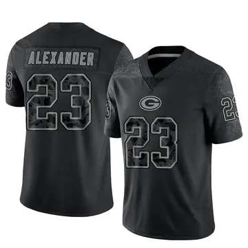 Packers #23 Jaire Alexander Nike Away Elite Jersey 48 White