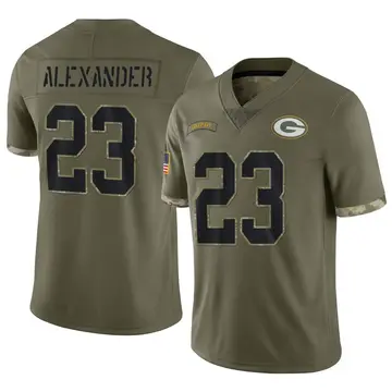 Men's Nike Jaire Alexander Green Bay Packers Alternate Game Player Jersey Size: Small