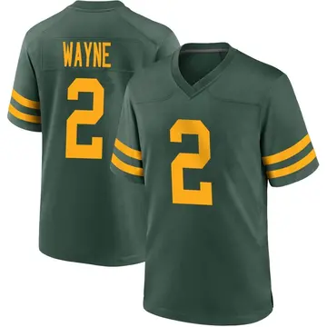 Youth Green Bay Packers Jalen Wayne Green Game Alternate Jersey By Nike