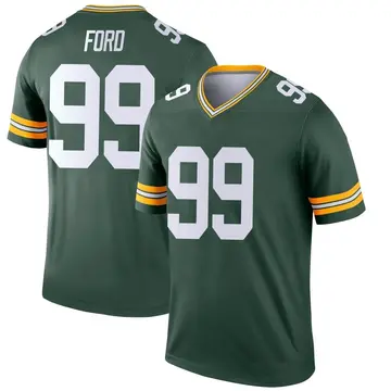 Youth Green Bay Packers Jonathan Ford Green Legend Jersey By Nike