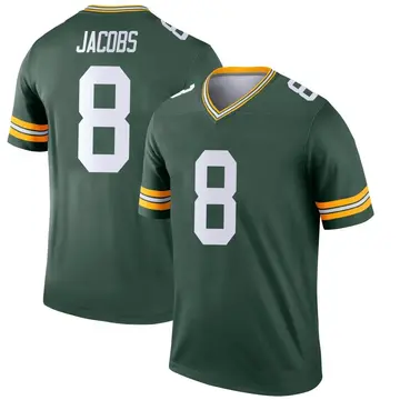 Youth Green Bay Packers Josh Jacobs Green Legend Jersey By Nike