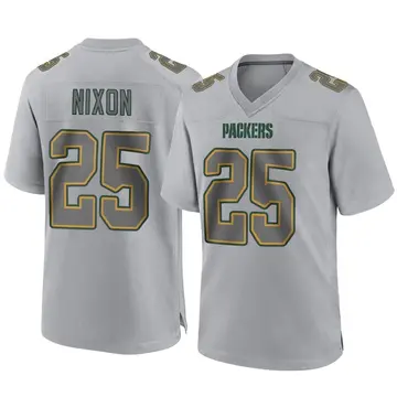 Packers #25 Keisean Nixon Away Womens Nike Game Jersey XL White