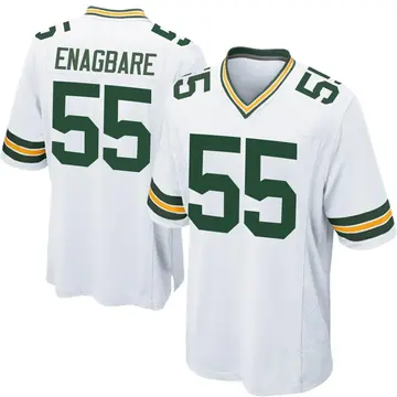 Packers #55 Kingsley Enagbare Nike Home Game Jersey Medium Fir Green