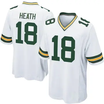 Green Bay Packers #18 Malik Heath Nike Home Game Jersey at the