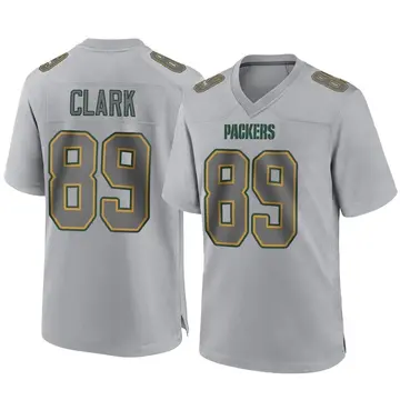 Youth Green Bay Packers Michael Clark Gray Game Atmosphere Fashion Jersey By Nike