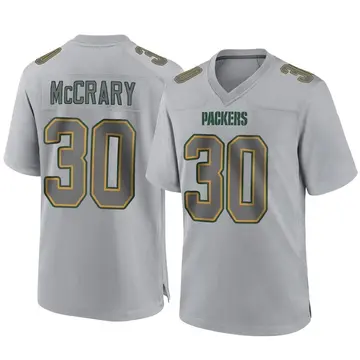 Youth Green Bay Packers Nate McCrary Gray Game Atmosphere Fashion Jersey By Nike