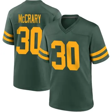 Youth Green Bay Packers Nate McCrary Green Game Alternate Jersey By Nike