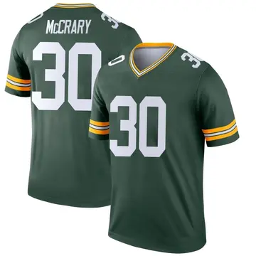 Youth Green Bay Packers Nate McCrary Green Legend Jersey By Nike