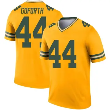 Youth Green Bay Packers Ralen Goforth Gold Legend Inverted Jersey By Nike