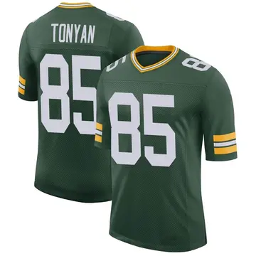 Robert Tonyan Jersey #85 Green Bay Unsigned Custom Stitched Green Football  New No Brands/Logos Sizes S-3XL