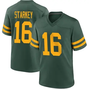 Youth Green Bay Packers Rory Starkey Green Game Alternate Jersey By Nike