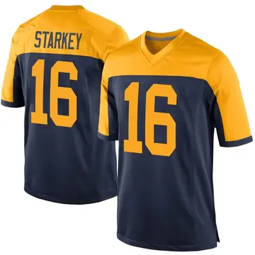 Youth Green Bay Packers Rory Starkey Navy Game Alternate Jersey By Nike