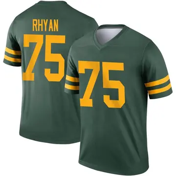 Youth Green Bay Packers Sean Rhyan Green Legend Alternate Jersey By Nike