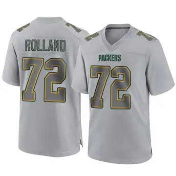 Youth Green Bay Packers Spencer Rolland Gray Game Atmosphere Fashion Jersey By Nike