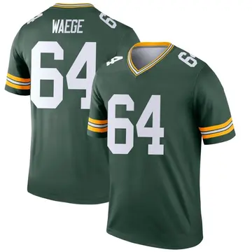 Youth Green Bay Packers Spencer Waege Green Legend Jersey By Nike