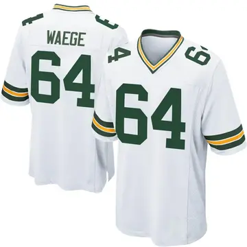 Youth Green Bay Packers Spencer Waege White Game Jersey By Nike