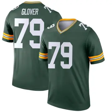 Youth Green Bay Packers Travis Glover Green Legend Jersey By Nike