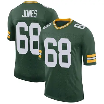 Youth Green Bay Packers Trente Jones Green Limited Classic Jersey By Nike