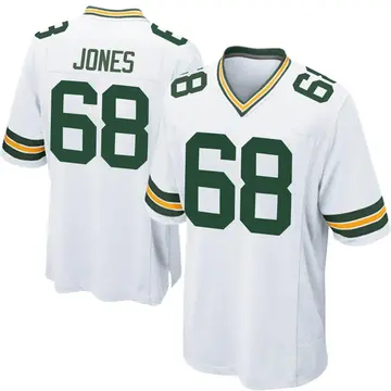 Youth Green Bay Packers Trente Jones White Game Jersey By Nike