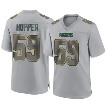 Youth Green Bay Packers Ty'Ron Hopper Gray Game Atmosphere Fashion Jersey By Nike