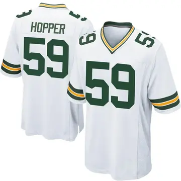 Youth Green Bay Packers Ty'Ron Hopper White Game Jersey By Nike