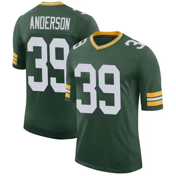 Youth Green Bay Packers Zayne Anderson Green Limited Classic Jersey By Nike