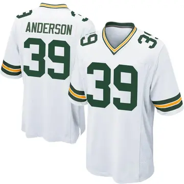 Youth Green Bay Packers Zayne Anderson White Game Jersey By Nike